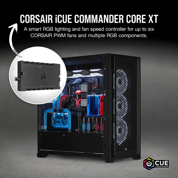 Corsair iCUE Commander Core XT RGB Lighting and Fan Controller